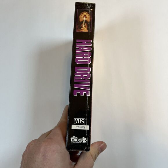 Hard Drive New Sealed VHS Tape Christina Fulton Matt McCoy Edward Albert Jr. HTF - Picture 2 of 3